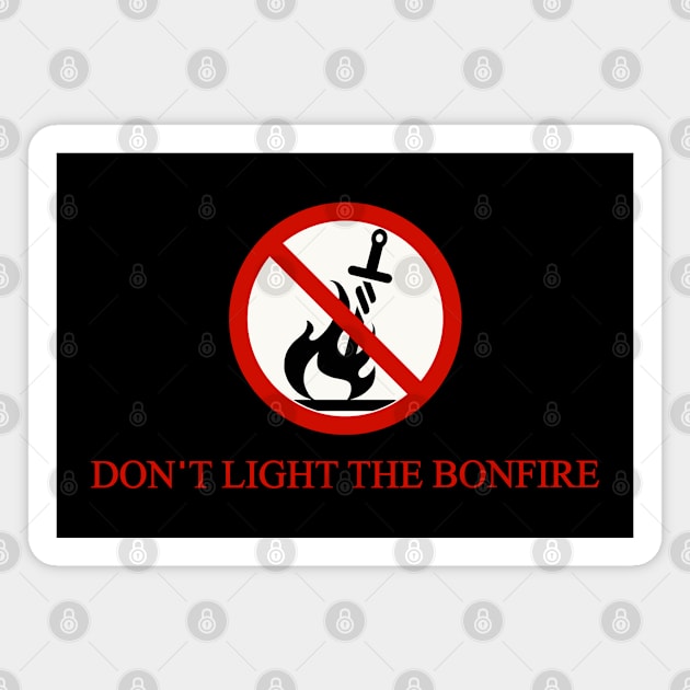 Prohibitory sign Magnet by T-art